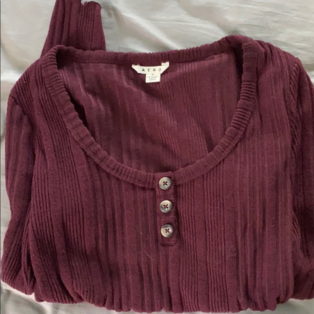 Aero long sleeve button